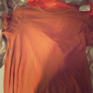 Orange soft lounge t shirt